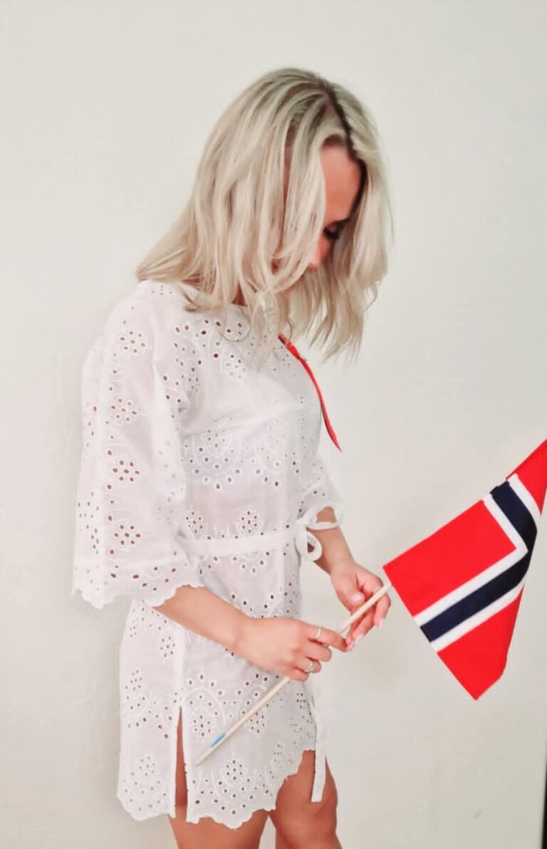 Tunika kjole med belte - Bilde 4