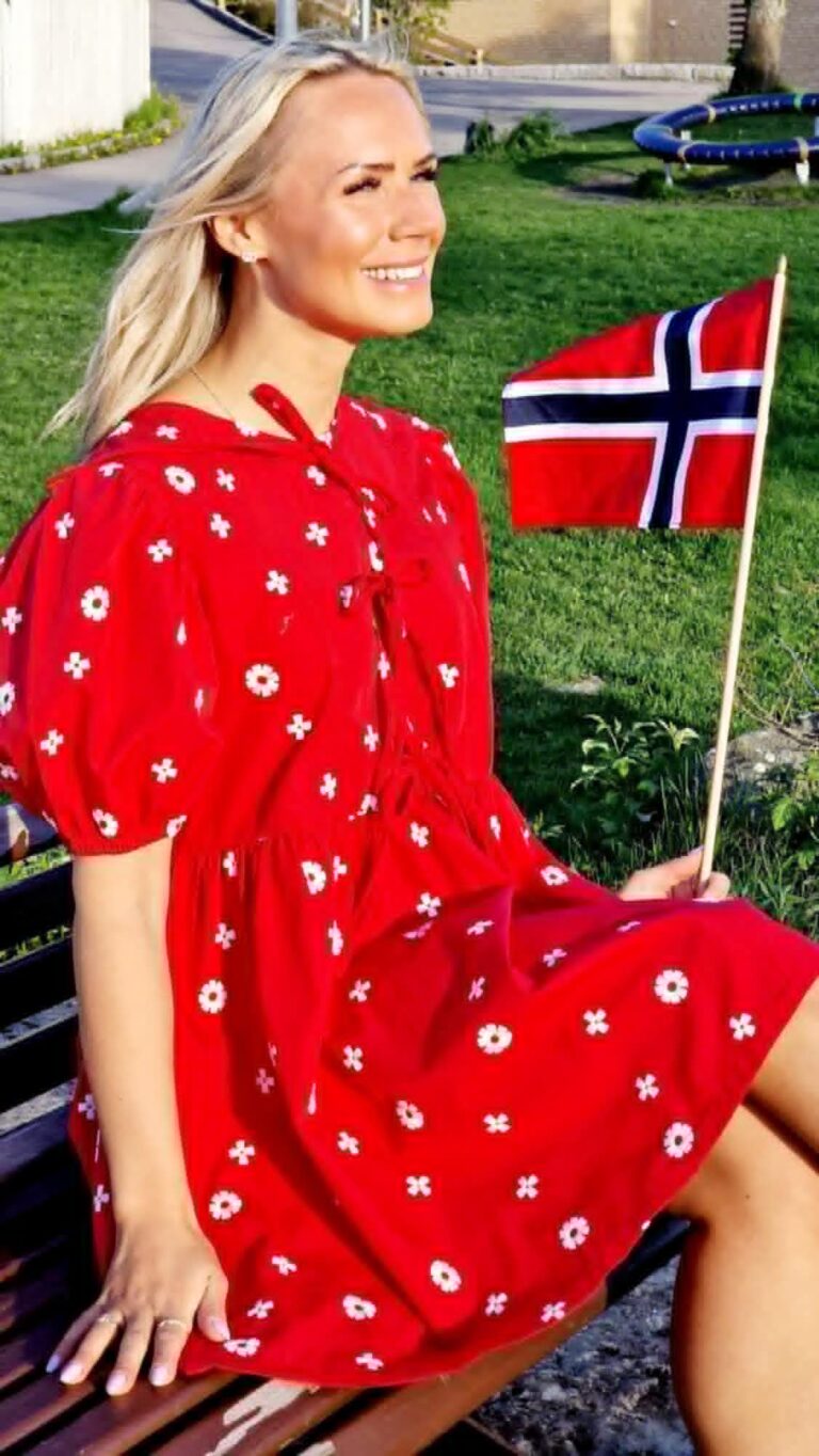 Kjole med knyting - Bilde 2
