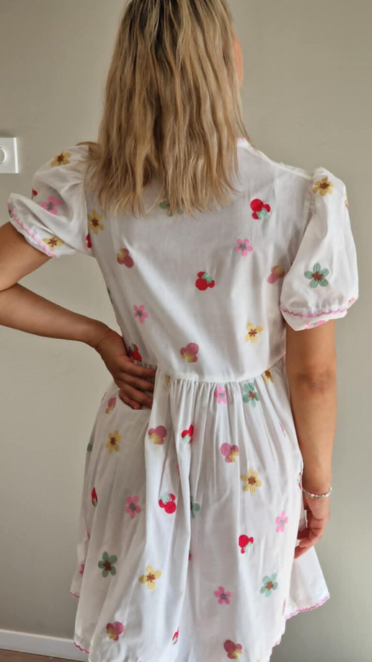 Kjole Anne med V-Hals - Bilde 2