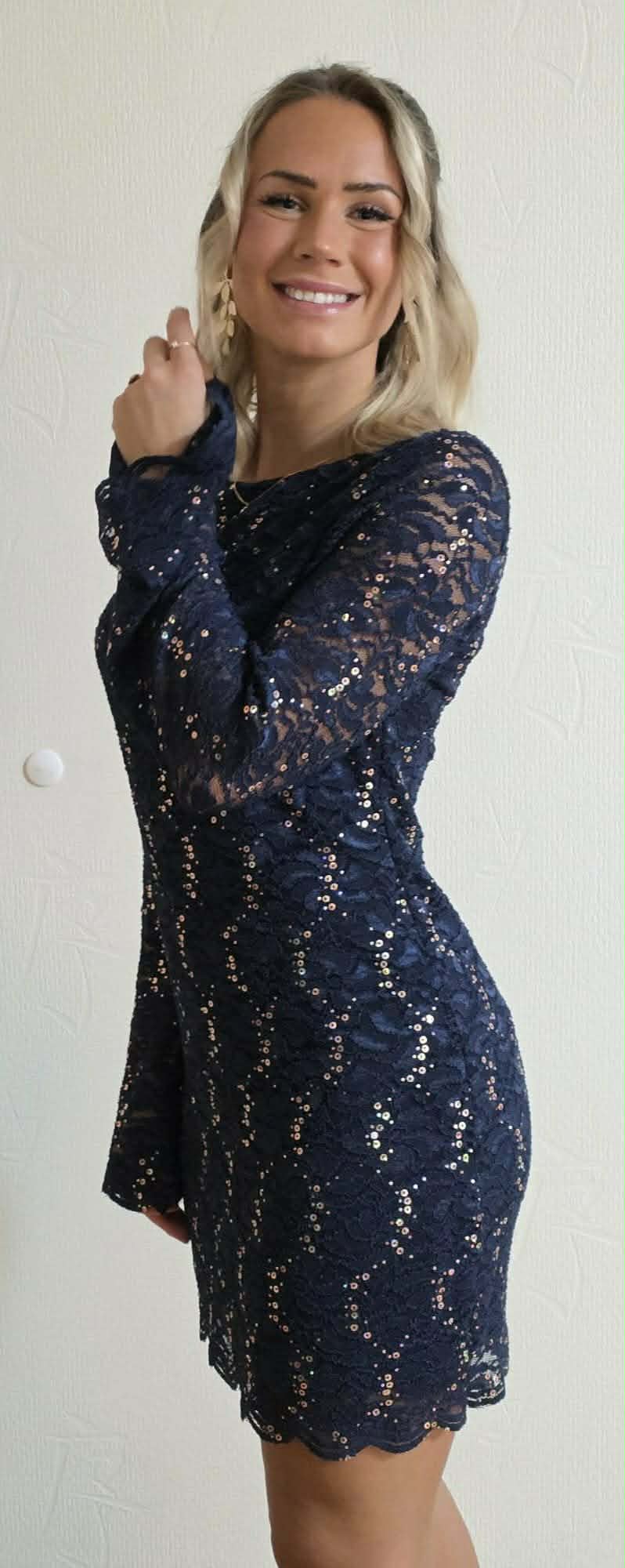 Festlig Blonde Kjole