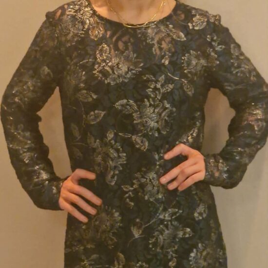 Festlig Blonde Kjole